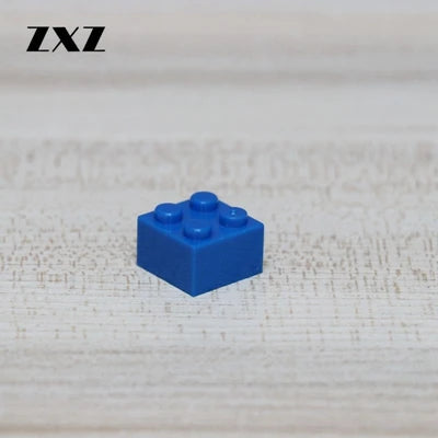 100 Pieces Brick 2 X 2 DIY Enlighten Toy Plastic Building Block Bricks For Kids 3003 Assembled Small Particles