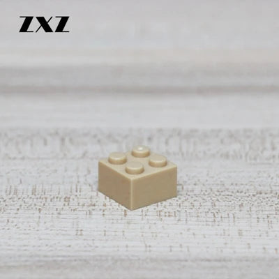 100 Pieces Brick 2 X 2 DIY Enlighten Toy Plastic Building Block Bricks For Kids 3003 Assembled Small Particles