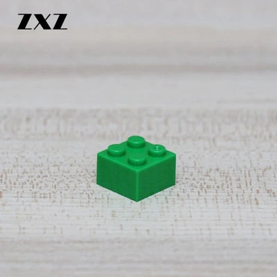 100 Pieces Brick 2 X 2 DIY Enlighten Toy Plastic Building Block Bricks For Kids 3003 Assembled Small Particles