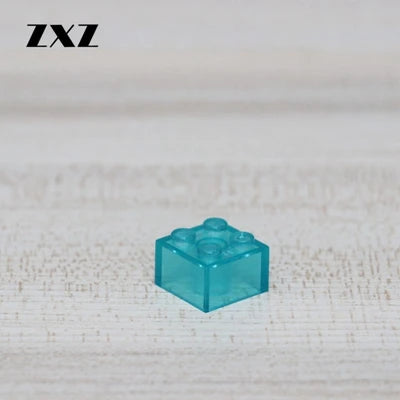 100 Pieces Brick 2 X 2 DIY Enlighten Toy Plastic Building Block Bricks For Kids 3003 Assembled Small Particles