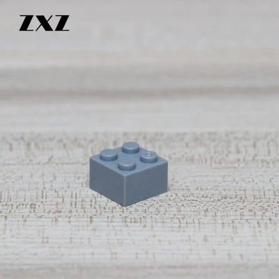 100 Pieces Brick 2 X 2 DIY Enlighten Toy Plastic Building Block Bricks For Kids 3003 Assembled Small Particles