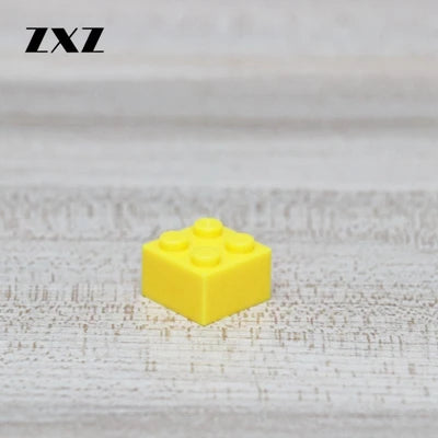 100 Pieces Brick 2 X 2 DIY Enlighten Toy Plastic Building Block Bricks For Kids 3003 Assembled Small Particles
