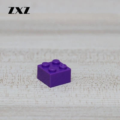 100 Pieces Brick 2 X 2 DIY Enlighten Toy Plastic Building Block Bricks For Kids 3003 Assembled Small Particles