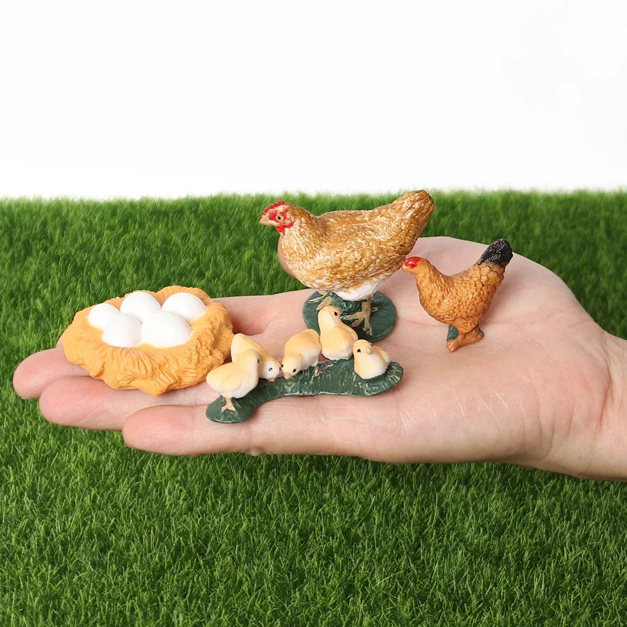 The life cycle Animals toys set Toy animals Figures Montessori Action Figure Kids Gifts Mini Figurine Plastic Insects Toys Games