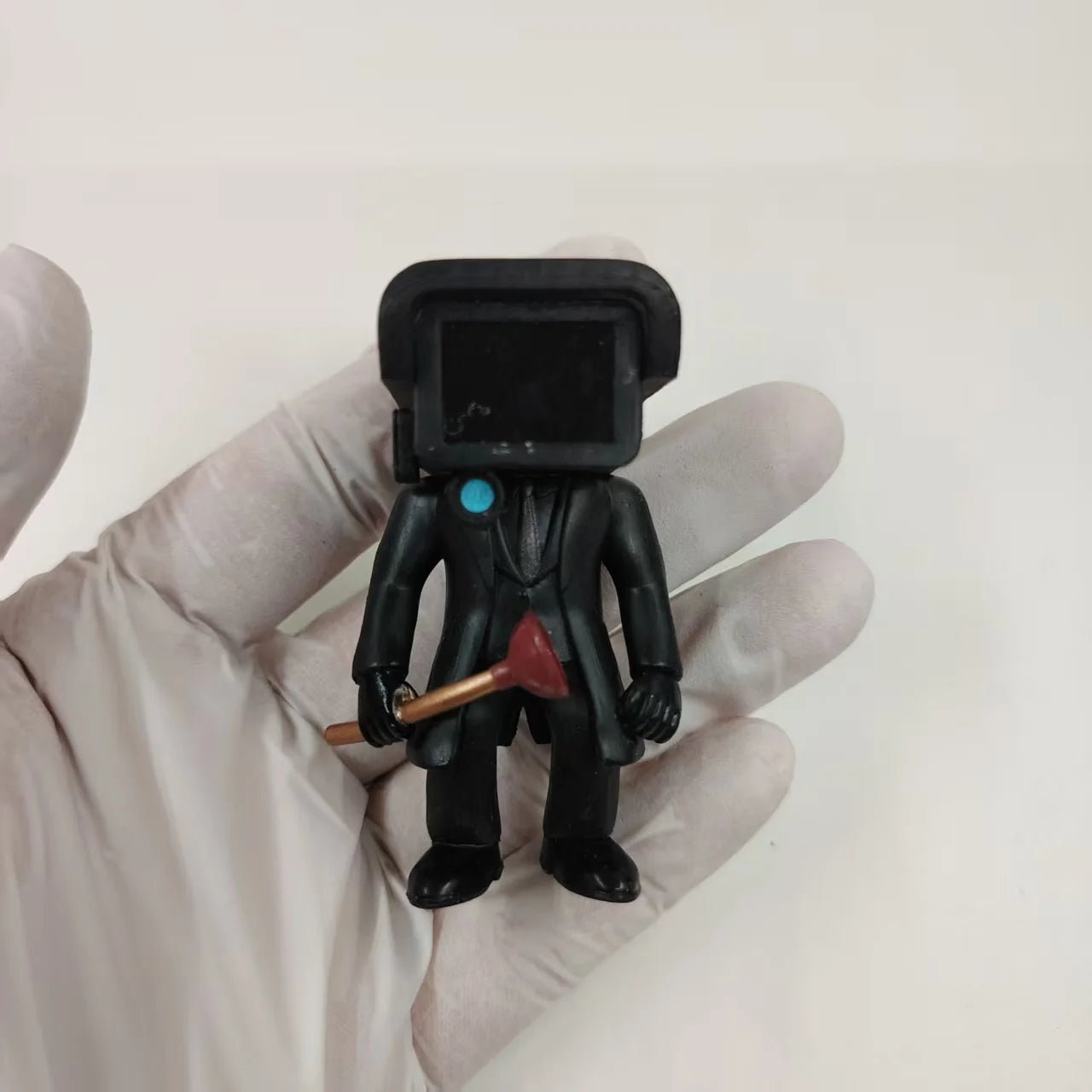Original Skibidi Toilet Man Toy Monitor Man Titan Speaker Man Titan TV Man PVC Action Figure Model Toys Collection Kid Doll Gift