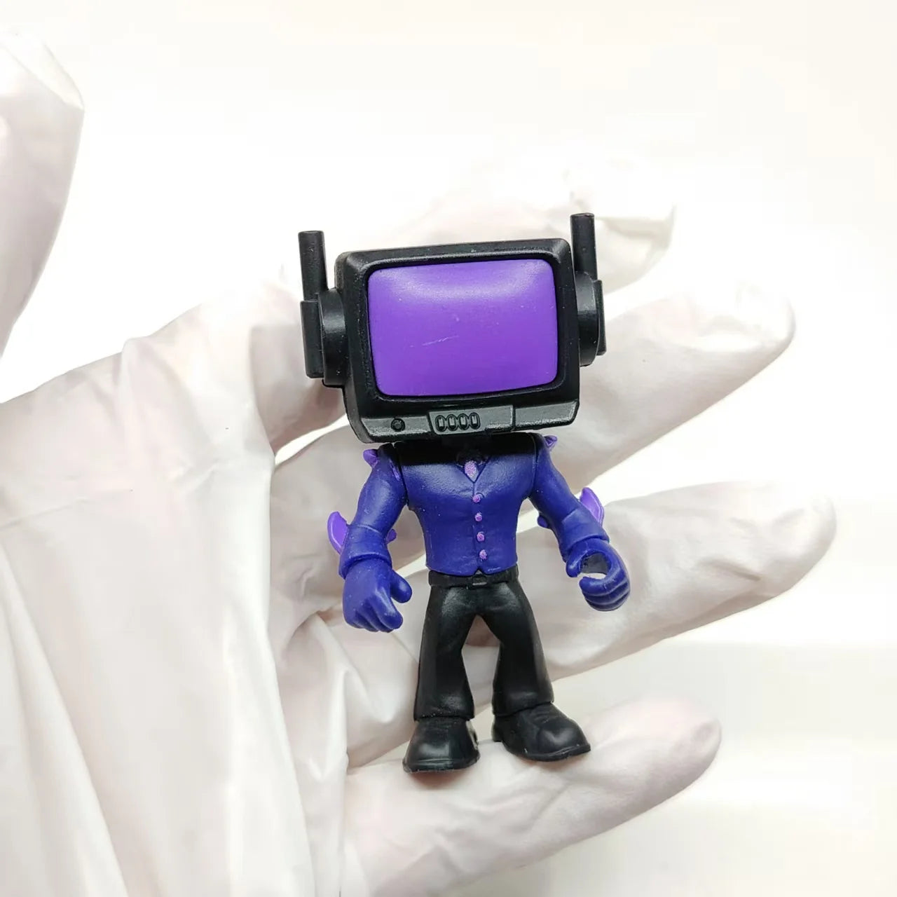 Original Skibidi Toilet Man Toy Monitor Man Titan Speaker Man Titan TV Man PVC Action Figure Model Toys Collection Kid Doll Gift