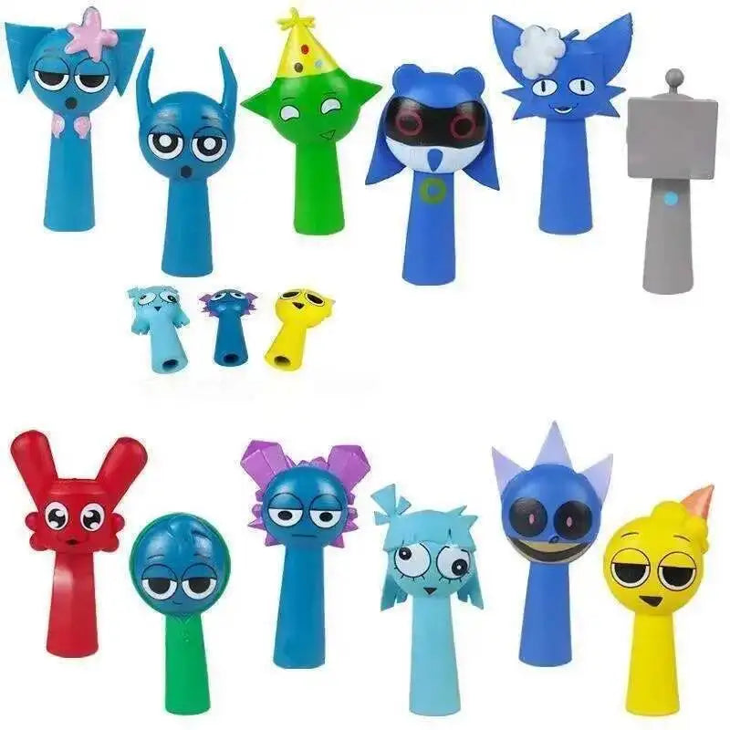 Sprunki Figures Sprunki Toy Figura Sprunki Figurines Oren Wenda Italian Brainrot Figure Toy Ornament Birthday Christmas Gift