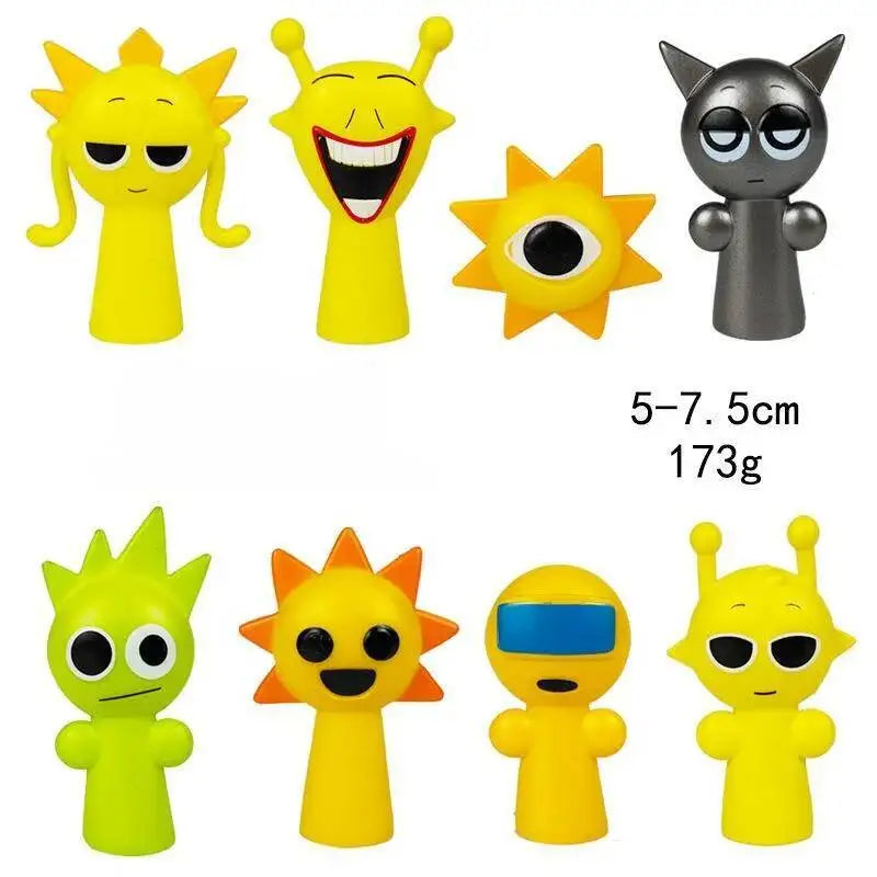 Sprunki Figures Sprunki Toy Figura Sprunki Figurines Oren Wenda Italian Brainrot Figure Toy Ornament Birthday Christmas Gift