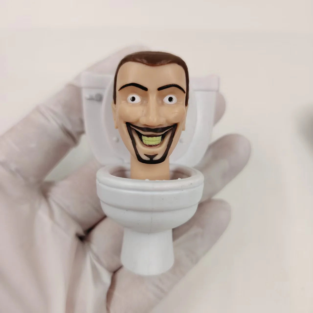 Original Skibidi Toilet Man Toy Monitor Man Titan Speaker Man Titan TV Man PVC Action Figure Model Toys Collection Kid Doll Gift