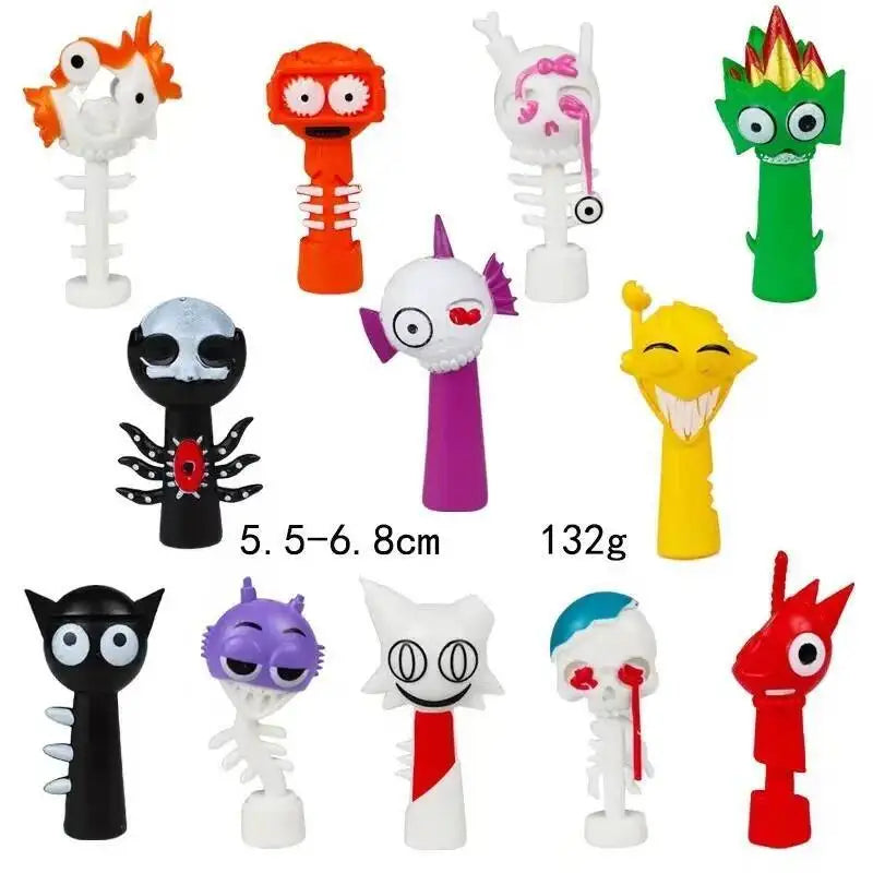 Sprunki Figures Sprunki Toy Figura Sprunki Figurines Oren Wenda Italian Brainrot Figure Toy Ornament Birthday Christmas Gift
