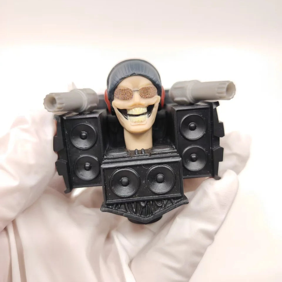 Original Skibidi Toilet Man Toy Monitor Man Titan Speaker Man Titan TV Man PVC Action Figure Model Toys Collection Kid Doll Gift