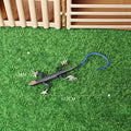 Plastic Reptile Model Figure Leopard Gecko Grass Lizard  Wilde Life Creatures Figurine For Cake Decoration Prank Props Toys