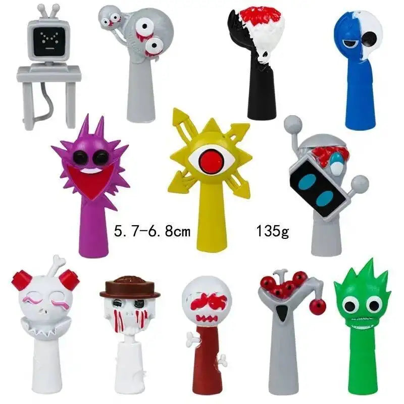 Sprunki Figures Sprunki Toy Figura Sprunki Figurines Oren Wenda Italian Brainrot Figure Toy Ornament Birthday Christmas Gift