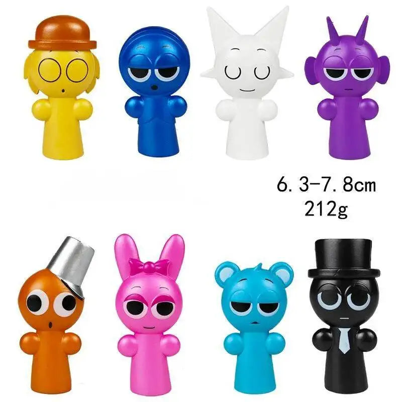 Sprunki Figures Sprunki Toy Figura Sprunki Figurines Oren Wenda Italian Brainrot Figure Toy Ornament Birthday Christmas Gift