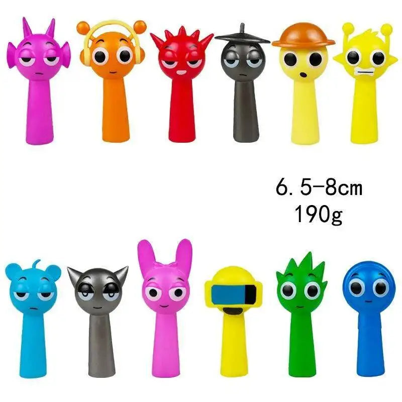 Sprunki Figures Sprunki Toy Figura Sprunki Figurines Oren Wenda Italian Brainrot Figure Toy Ornament Birthday Christmas Gift