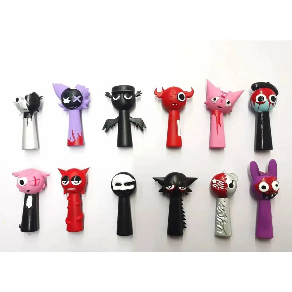 Sprunki Figures Sprunki Toy Figura Sprunki Figurines Oren Wenda Italian Brainrot Figure Toy Ornament Birthday Christmas Gift