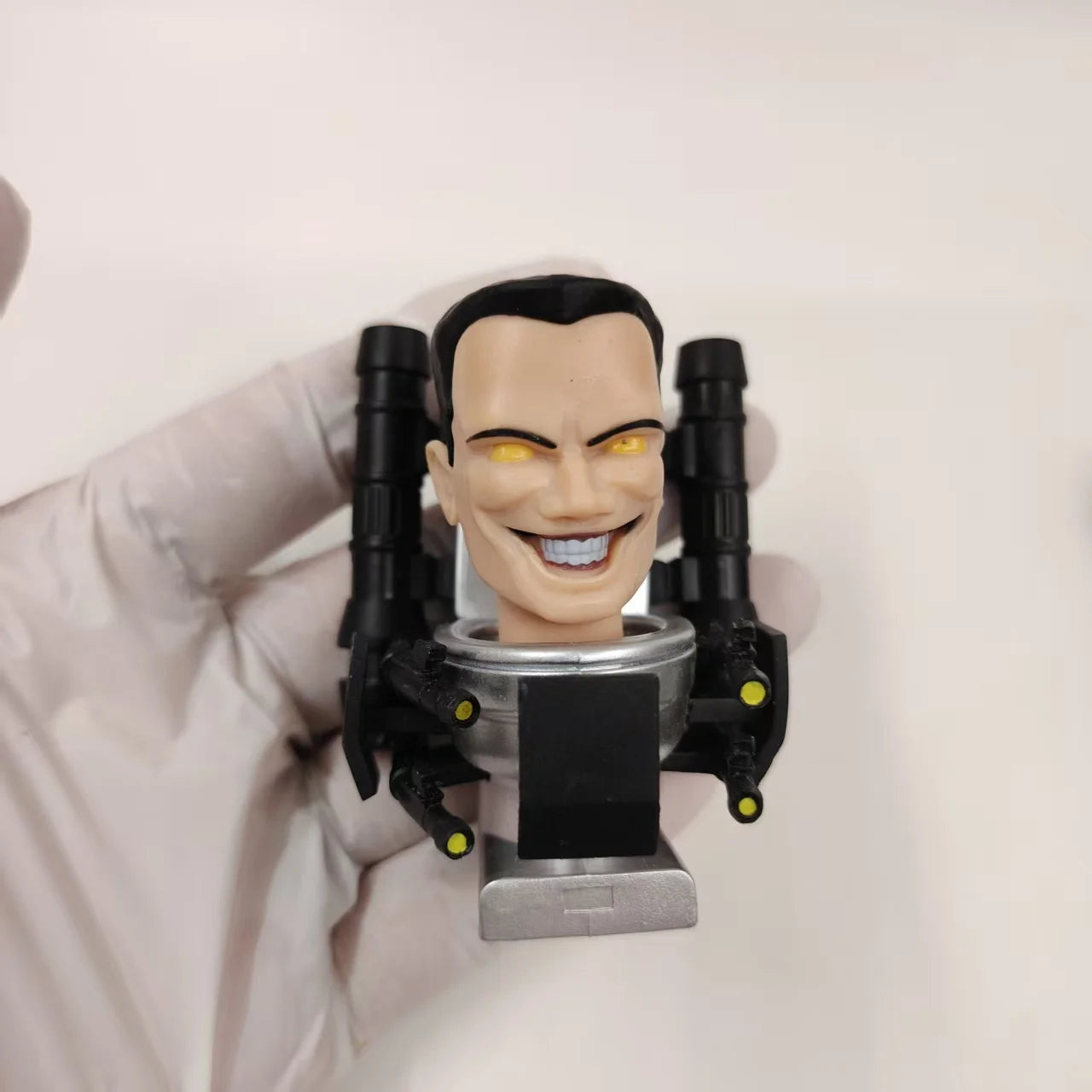 Original Skibidi Toilet Man Toy Monitor Man Titan Speaker Man Titan TV Man PVC Action Figure Model Toys Collection Kid Doll Gift