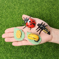The life cycle Animals toys set Toy animals Figures Montessori Action Figure Kids Gifts Mini Figurine Plastic Insects Toys Games