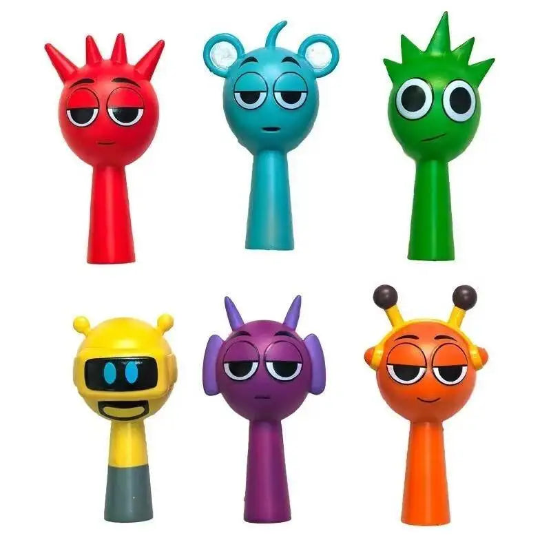 Sprunki Figures Sprunki Toy Figura Sprunki Figurines Oren Wenda Italian Brainrot Figure Toy Ornament Birthday Christmas Gift