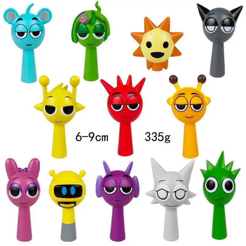 Sprunki Figures Sprunki Toy Figura Sprunki Figurines Oren Wenda Italian Brainrot Figure Toy Ornament Birthday Christmas Gift