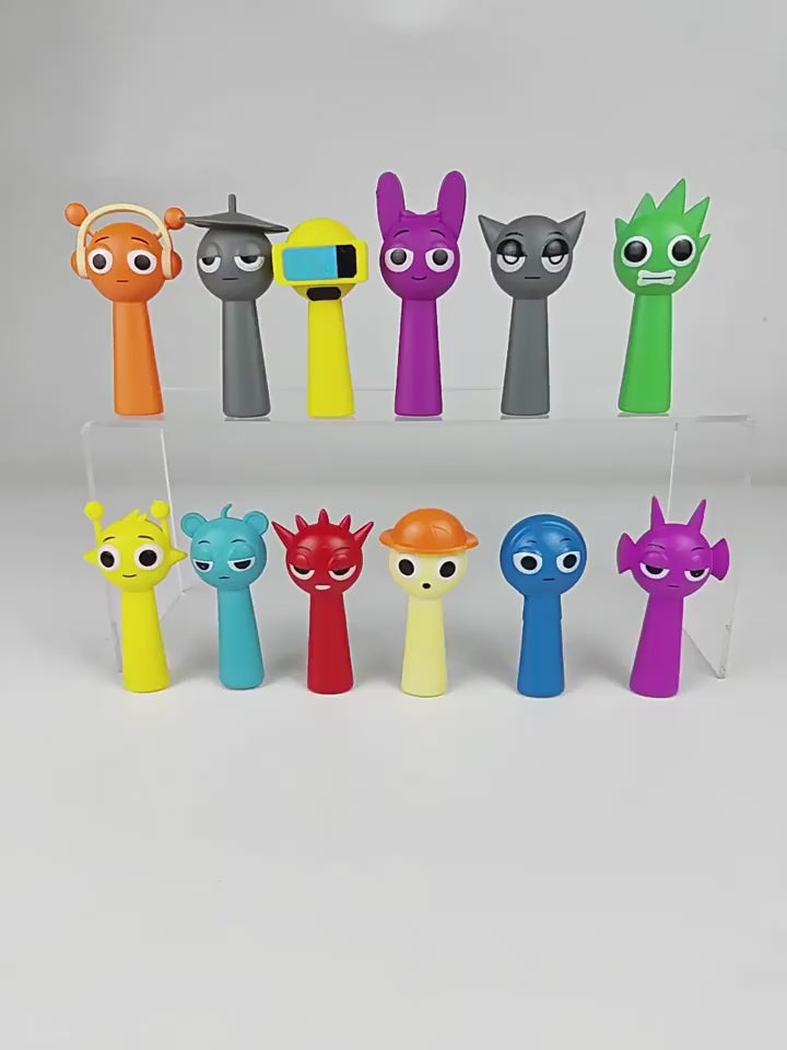 Sprunki Figures Sprunki Toy Figura Sprunki Figurines Oren Wenda Italian Brainrot Figure Toy Ornament Birthday Christmas Gift